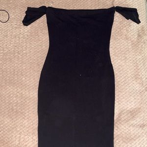 Mini black dress